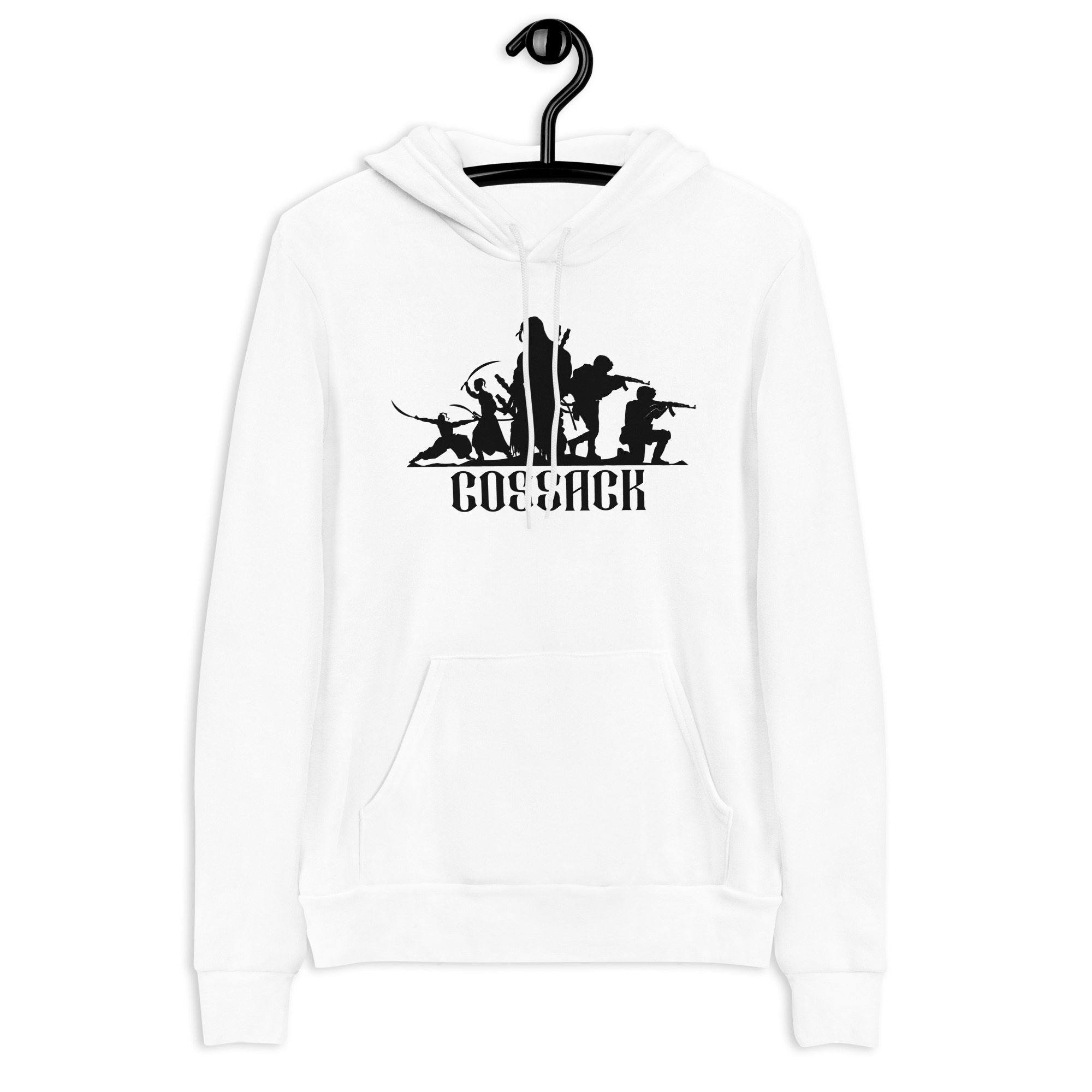 Hoodie with Zaporizhia Army print, Cossack